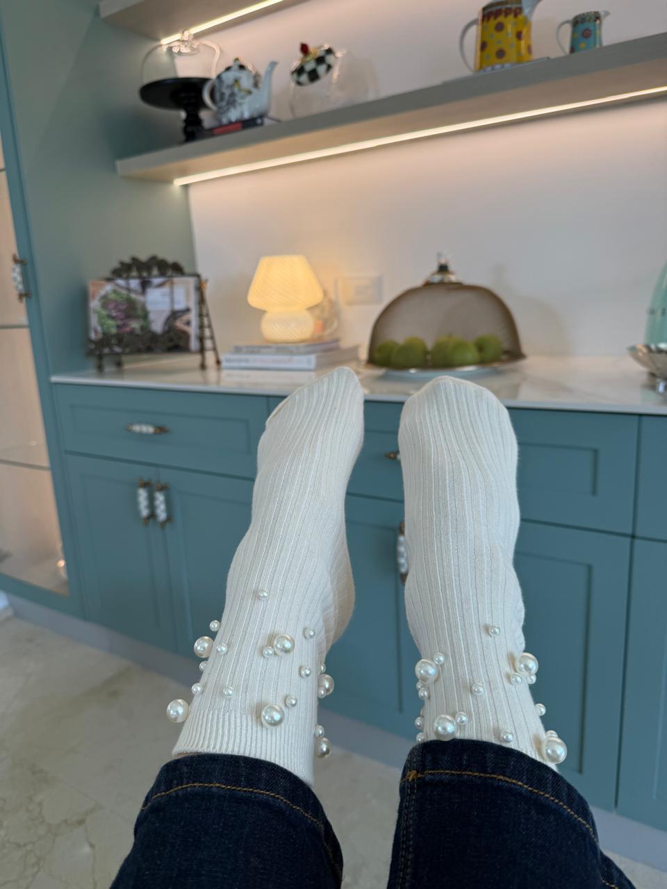 Medias Pearl Cream