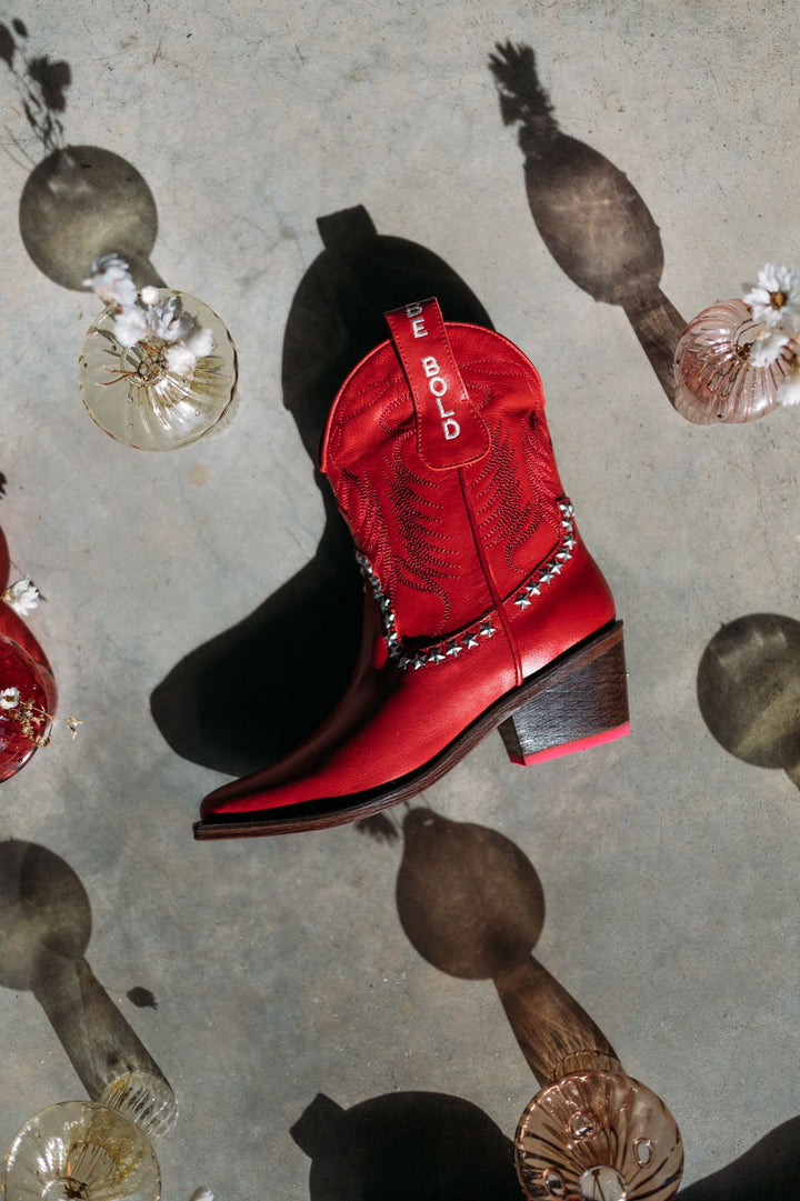 Botas Be Bold Red Star