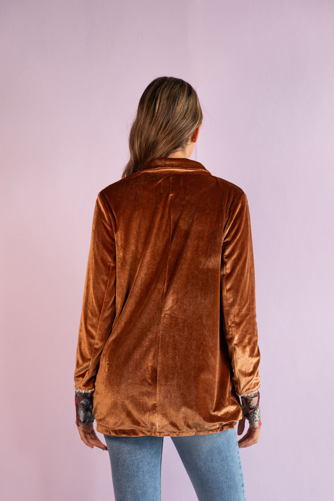 Blazer Velvet Dream Ginger