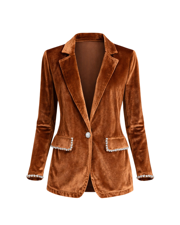 Blazer Velvet Dream Ginger