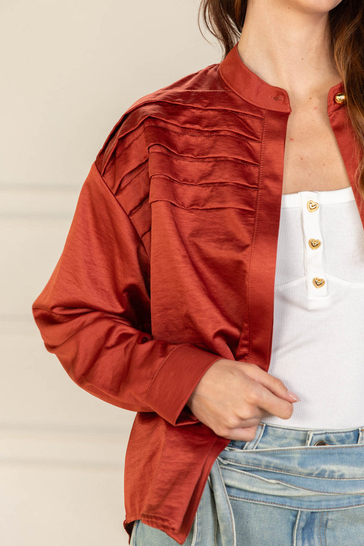 Camisa Eugenia Terracota