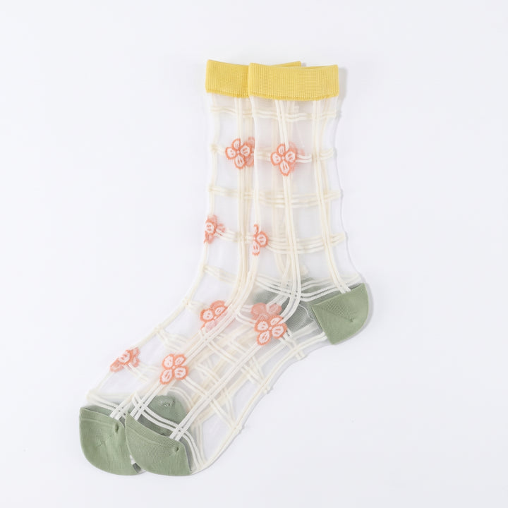 Medias Grid Floral