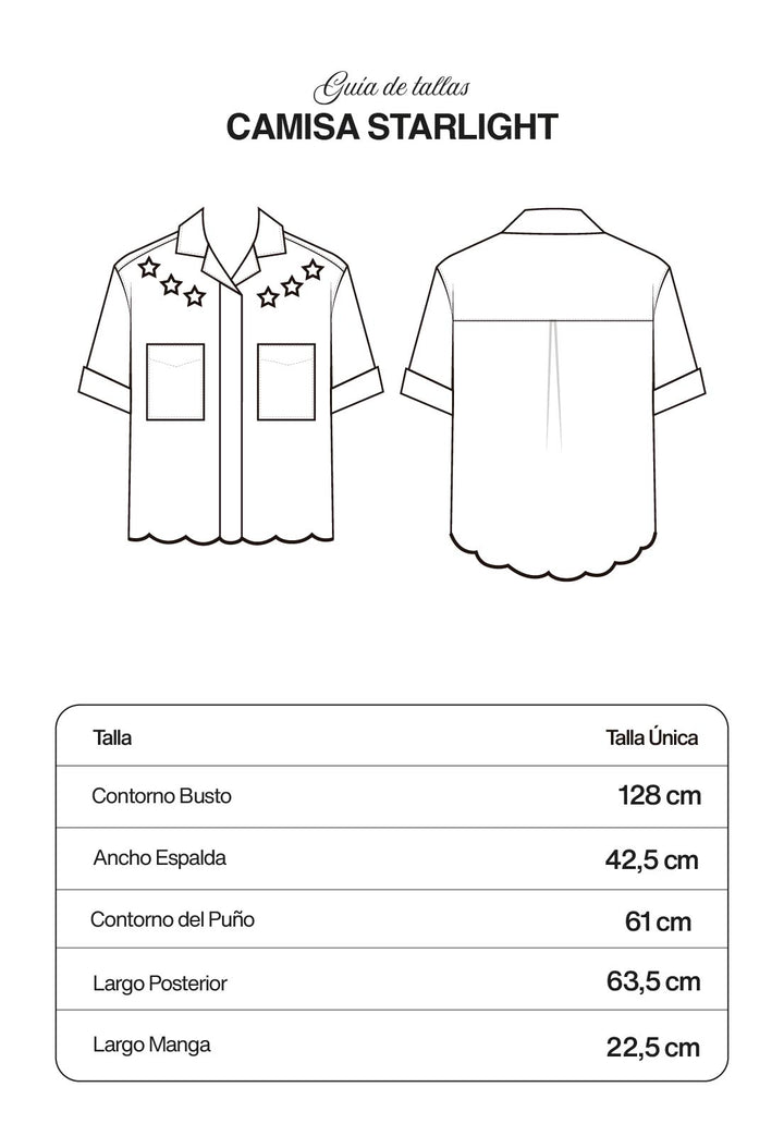 Camisa Starligth Ivory