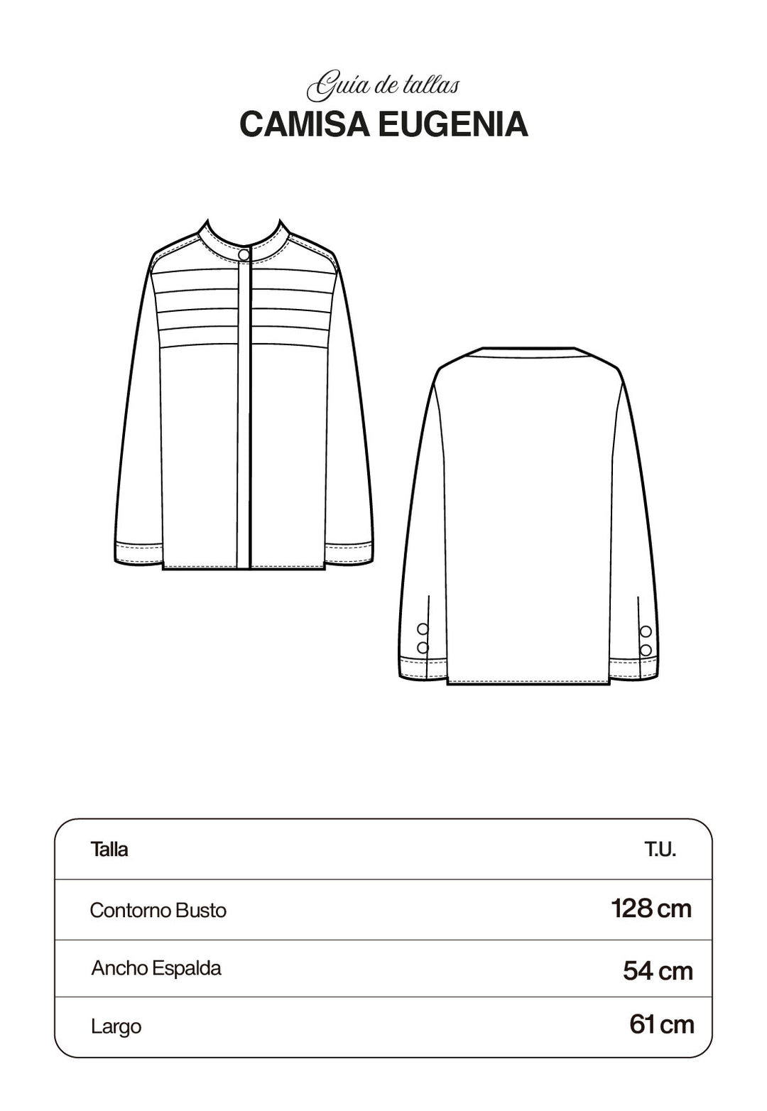 Camisa Eugenia Zafiro