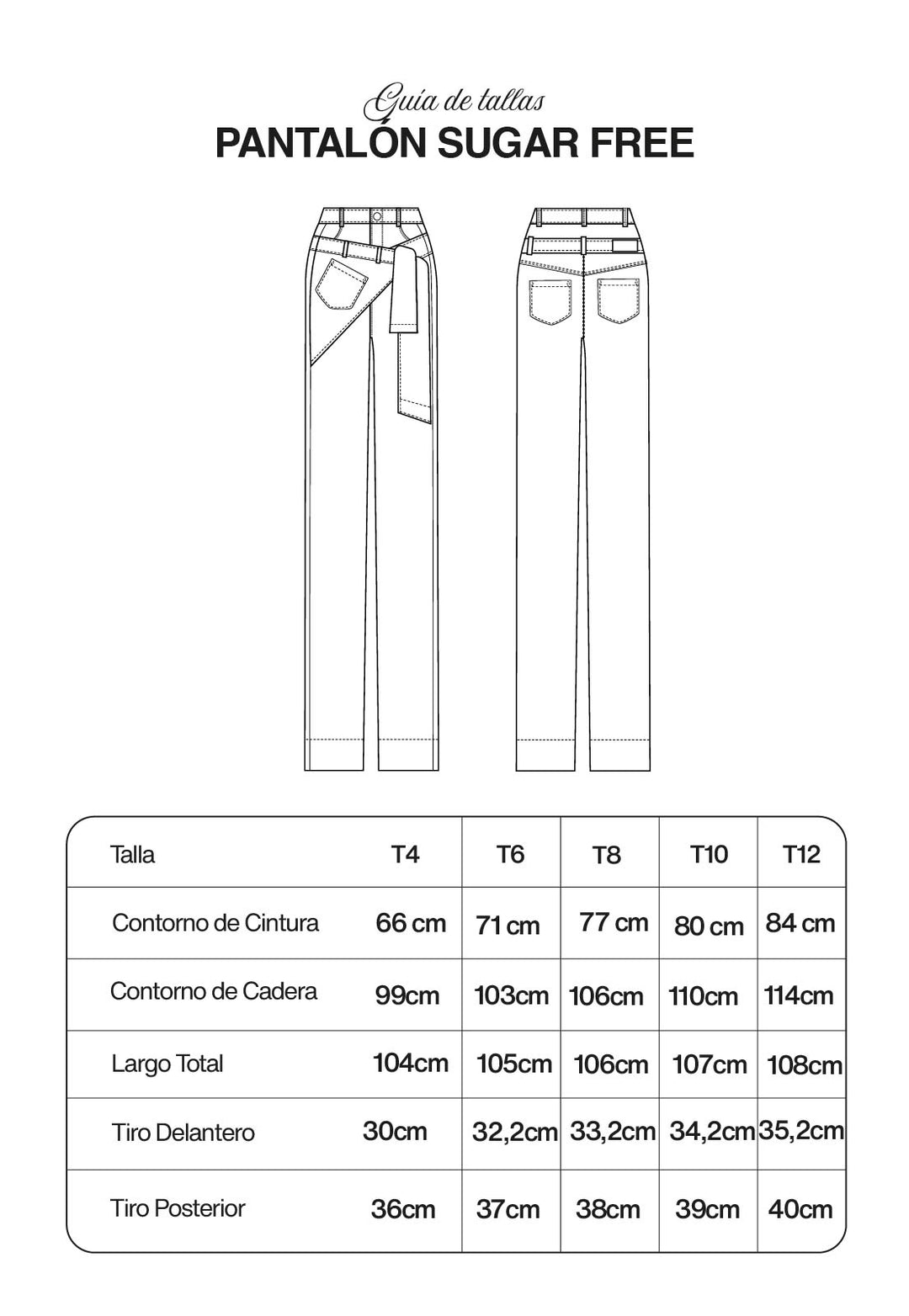 Pantalón Sugar Free