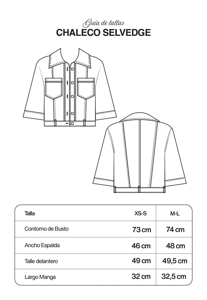 CHALECO SELVEDGE