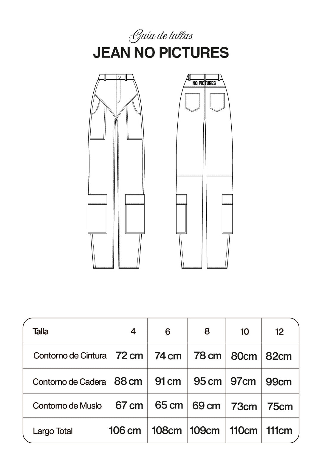 Jean No Picture Blue