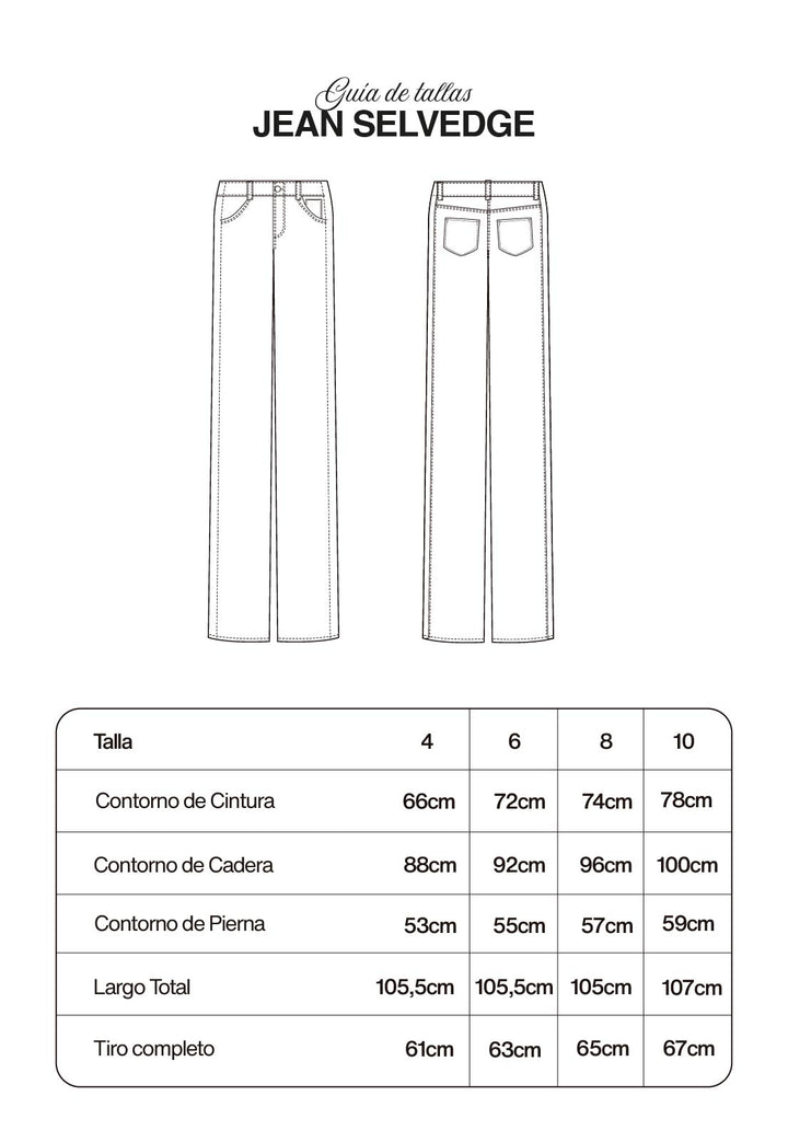 JEAN SELVEDGE