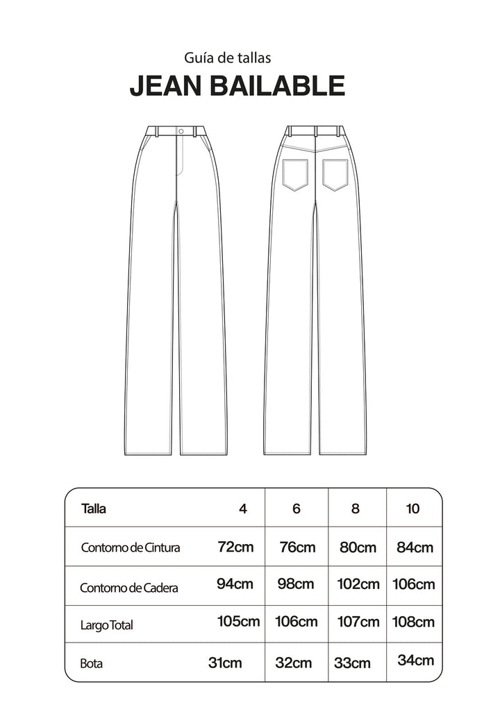 Jean Bailable Ivory