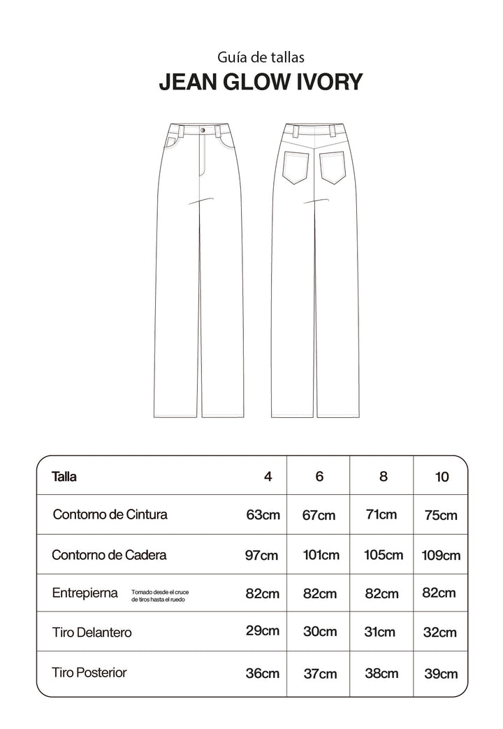 Jean Glow Ivory