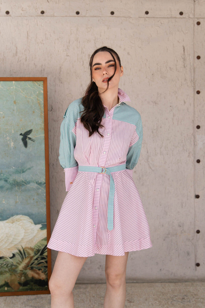 Vestido Elena Stripes
