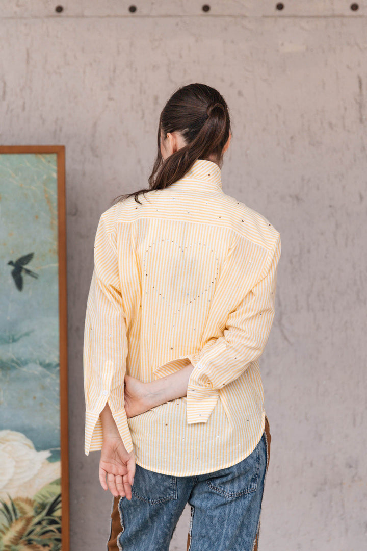 Camisa Shiny Heart Butter, camisa en algodón
