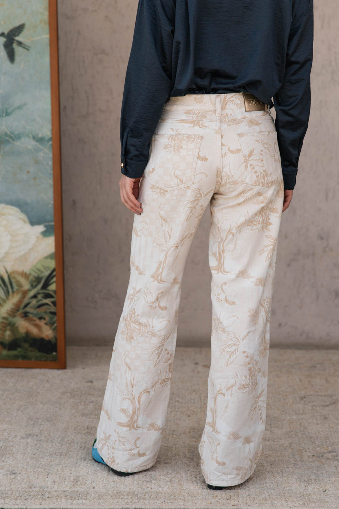 Jean Bali Ivory, jean en algodón