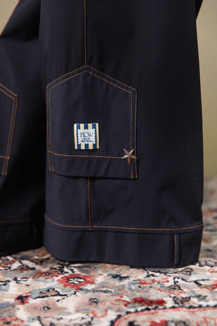 Pantalón Down Pocket Noir