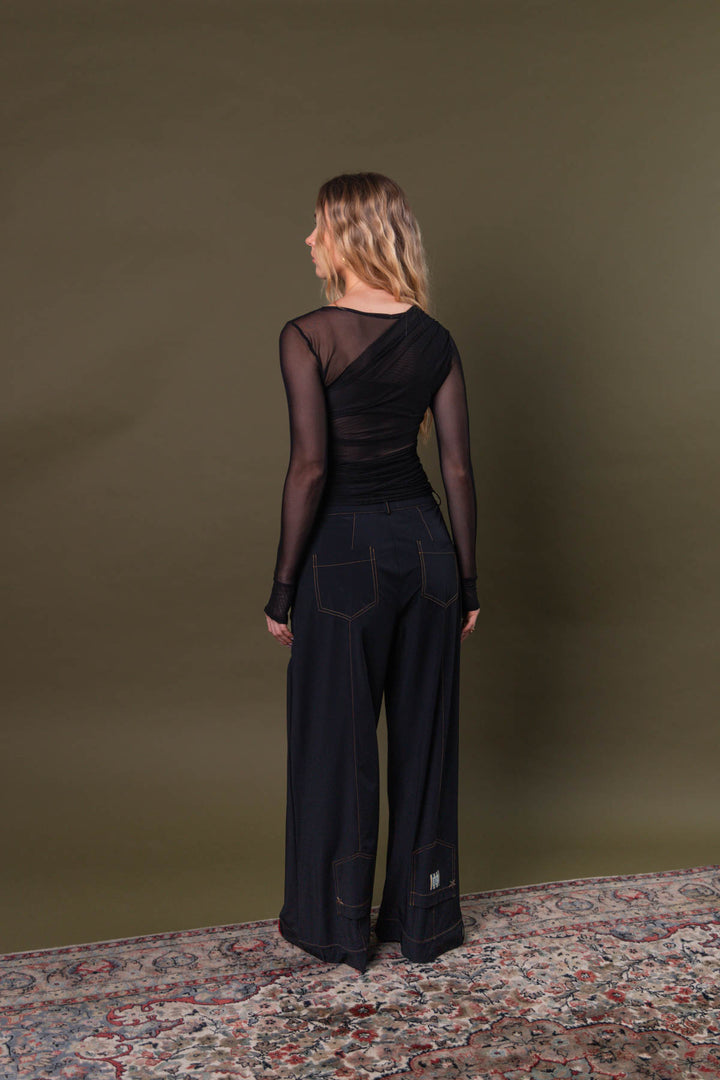 Pantalón Down Pocket Noir