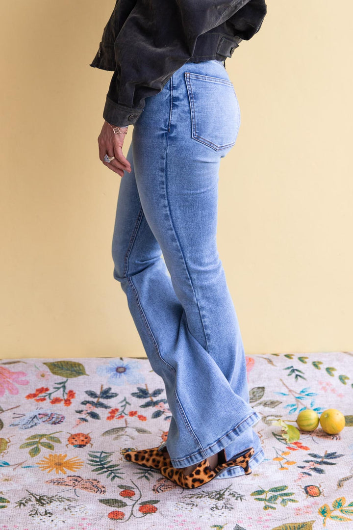 Jean Velvet Denim Leia Military