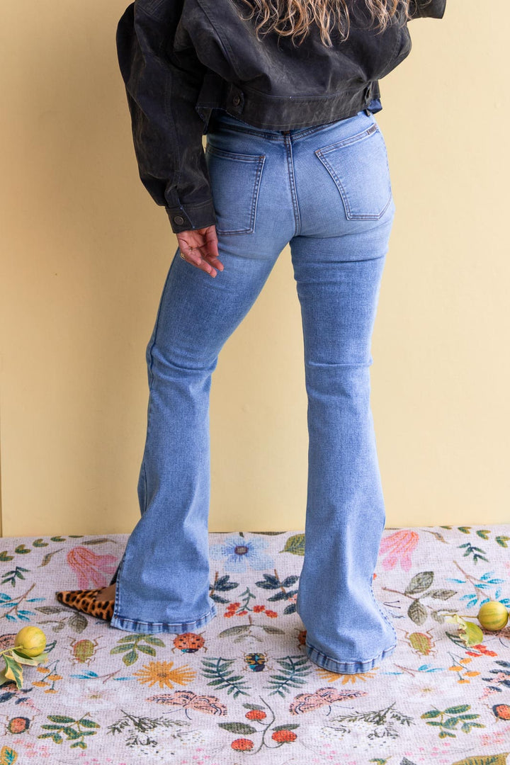 Jean Velvet Denim Leia Military
