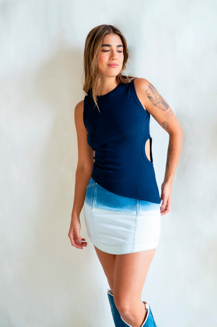 Top Rib Navy