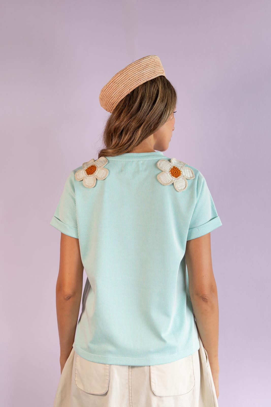 Top Daisy Aqua