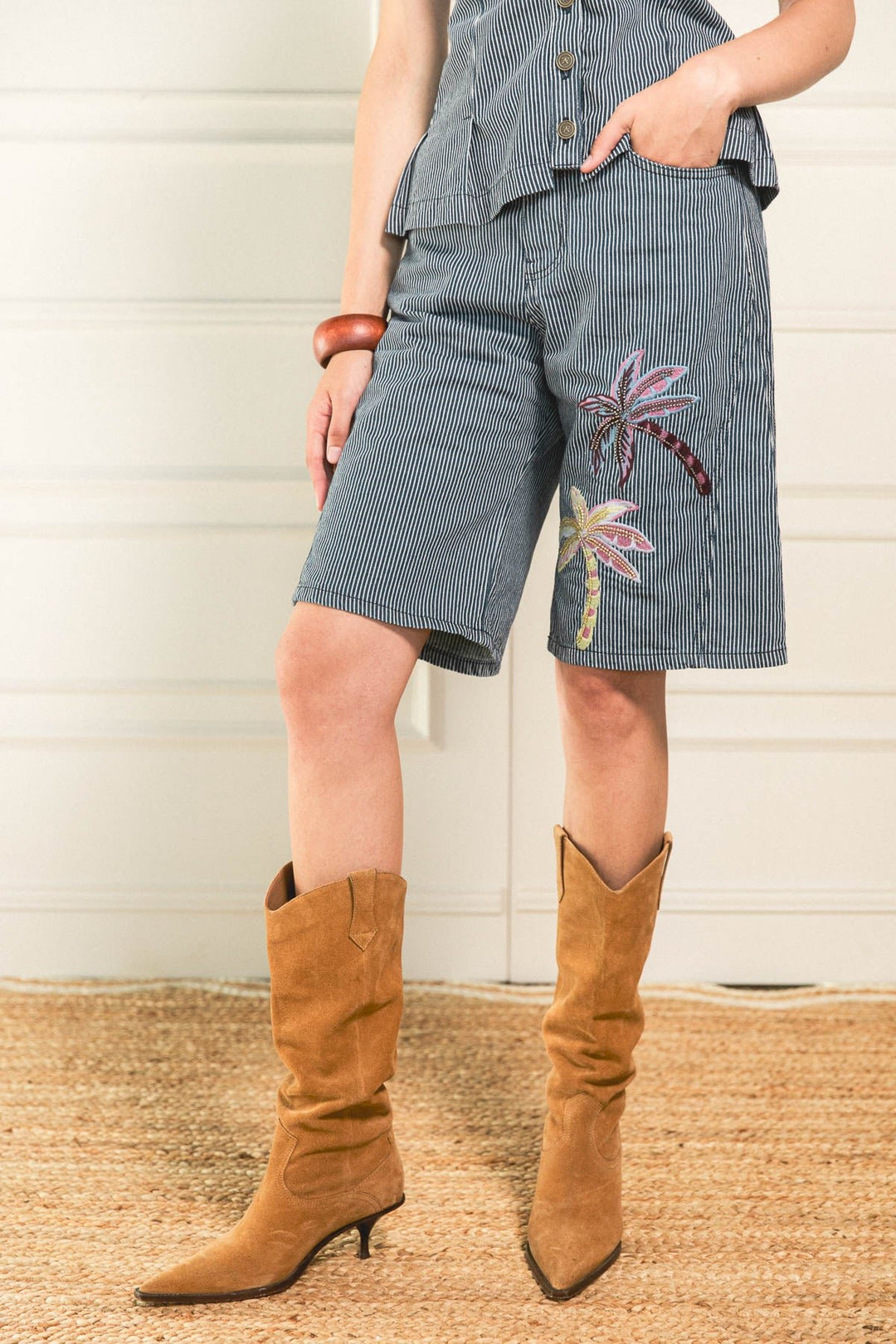 Bermuda Bird Denim - Flow