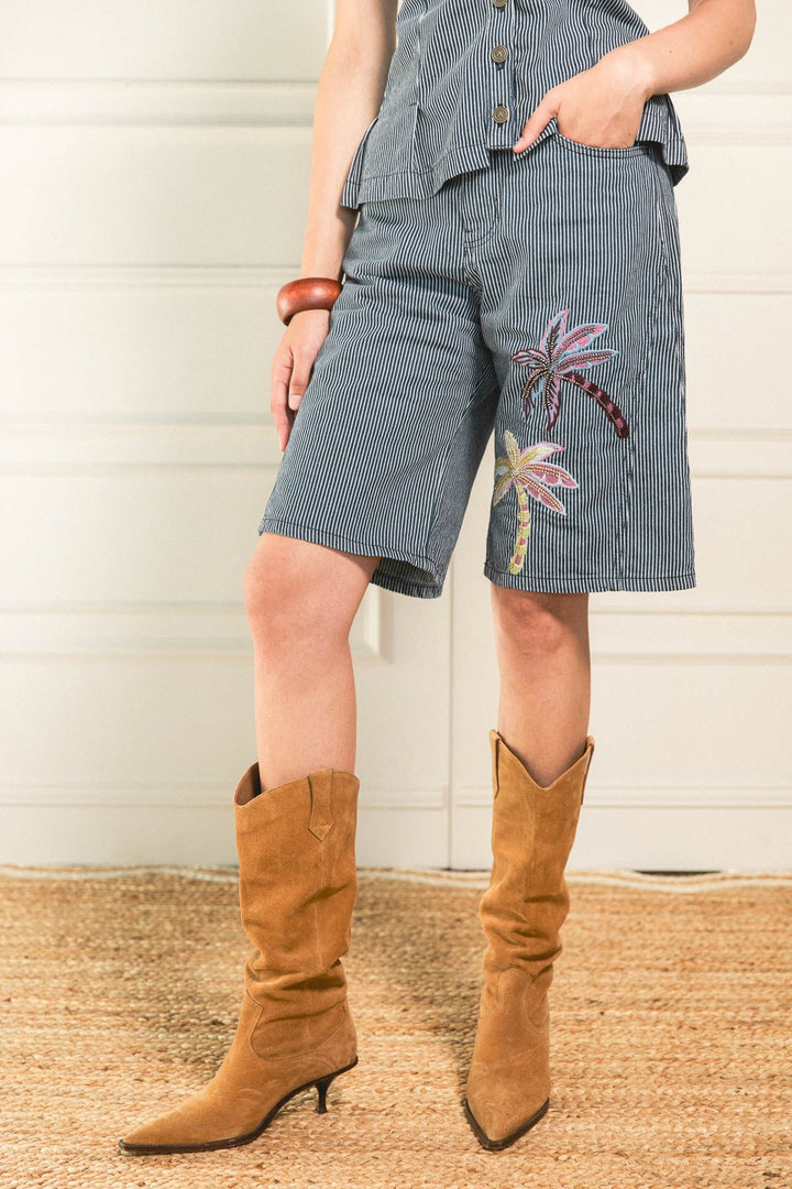 Bermuda Bird Denim - Flow