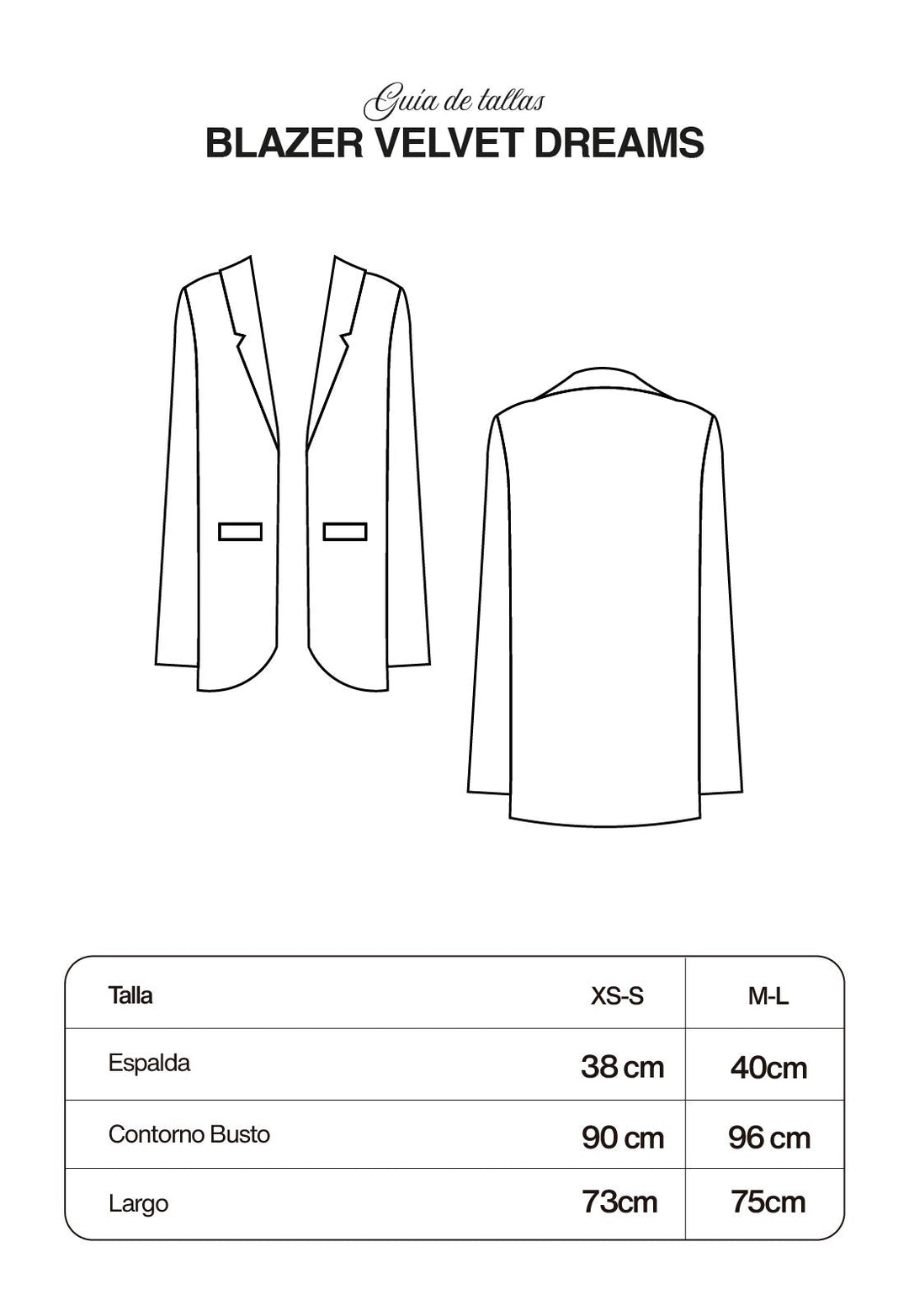 Blazer Velvet Dream Ginger - Flow