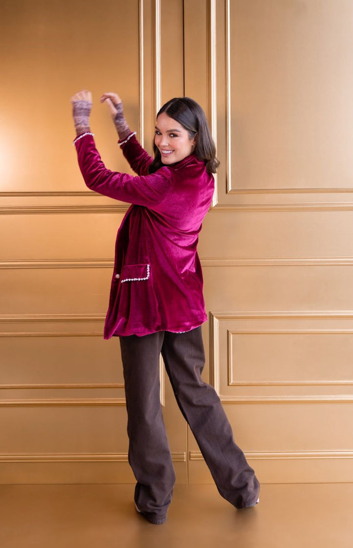 Blazer Velver Dream Red