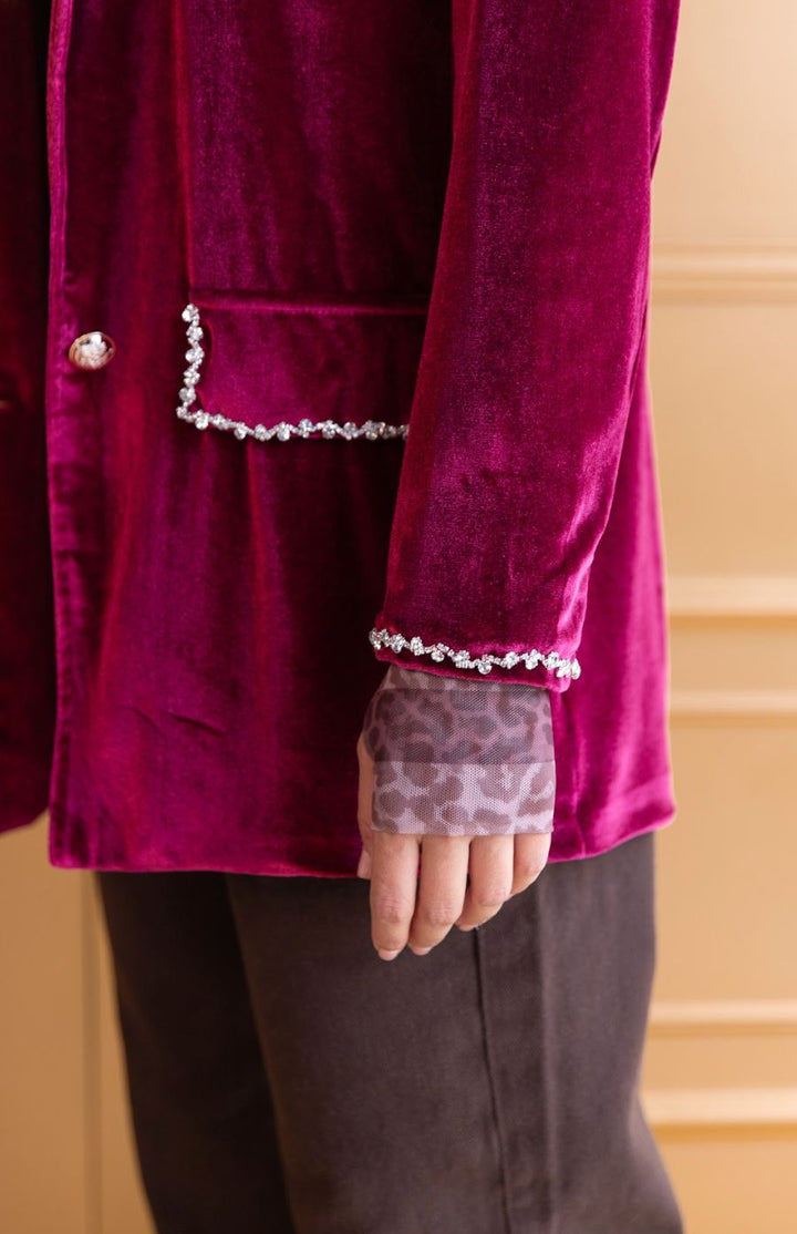 Blazer Velver Dream Red