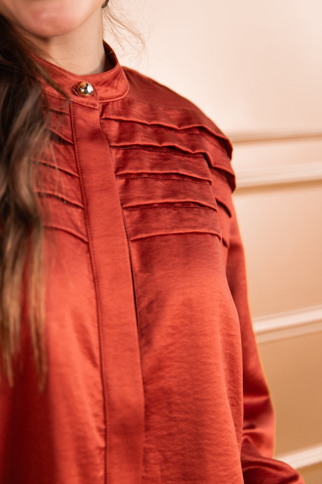 Camisa Eugenia Terracota