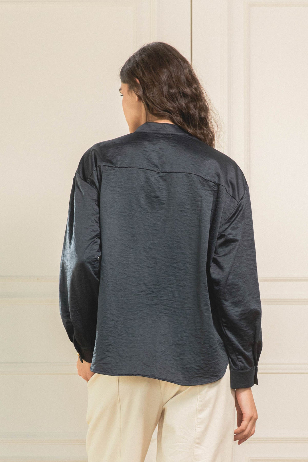 Camisa Eugenia Zafiro - Flow