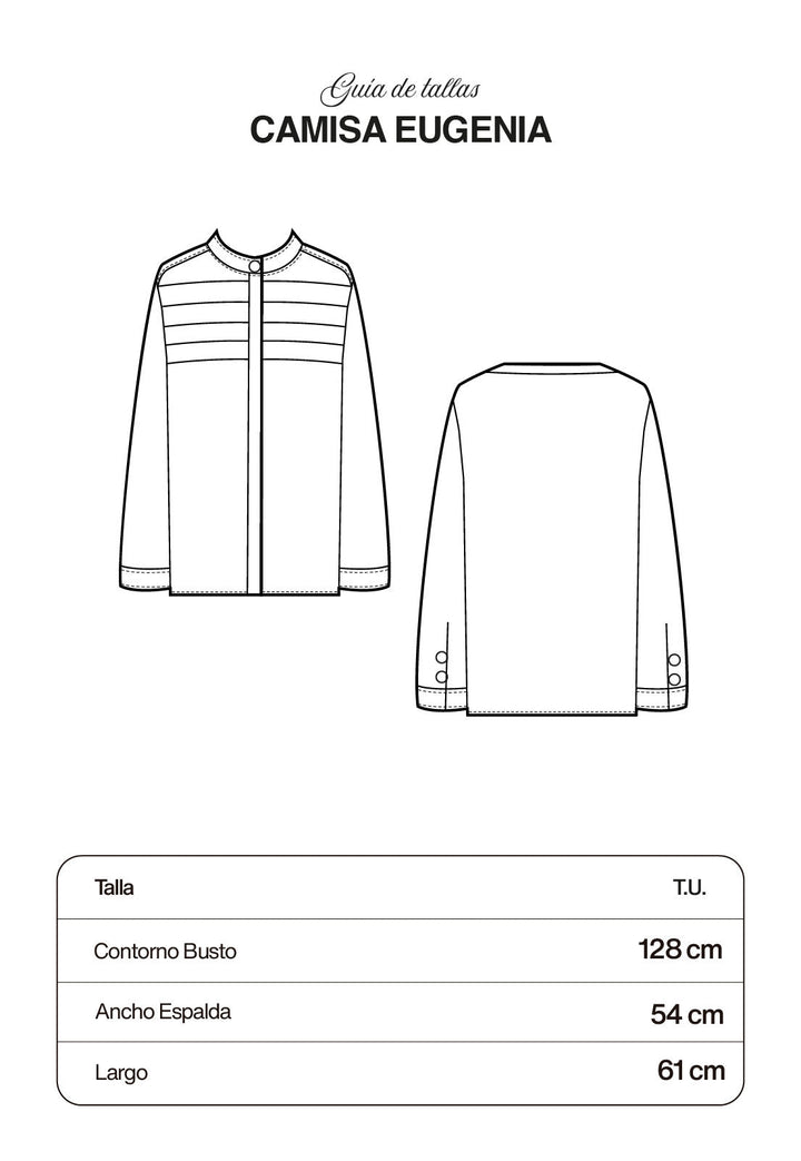 Camisa Eugenia Zafiro - Flow