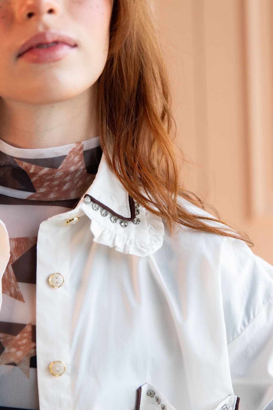 Camisa Princess Ivory