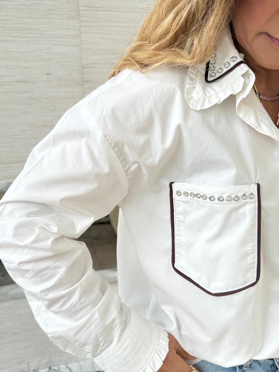 Camisa Princess Ivory