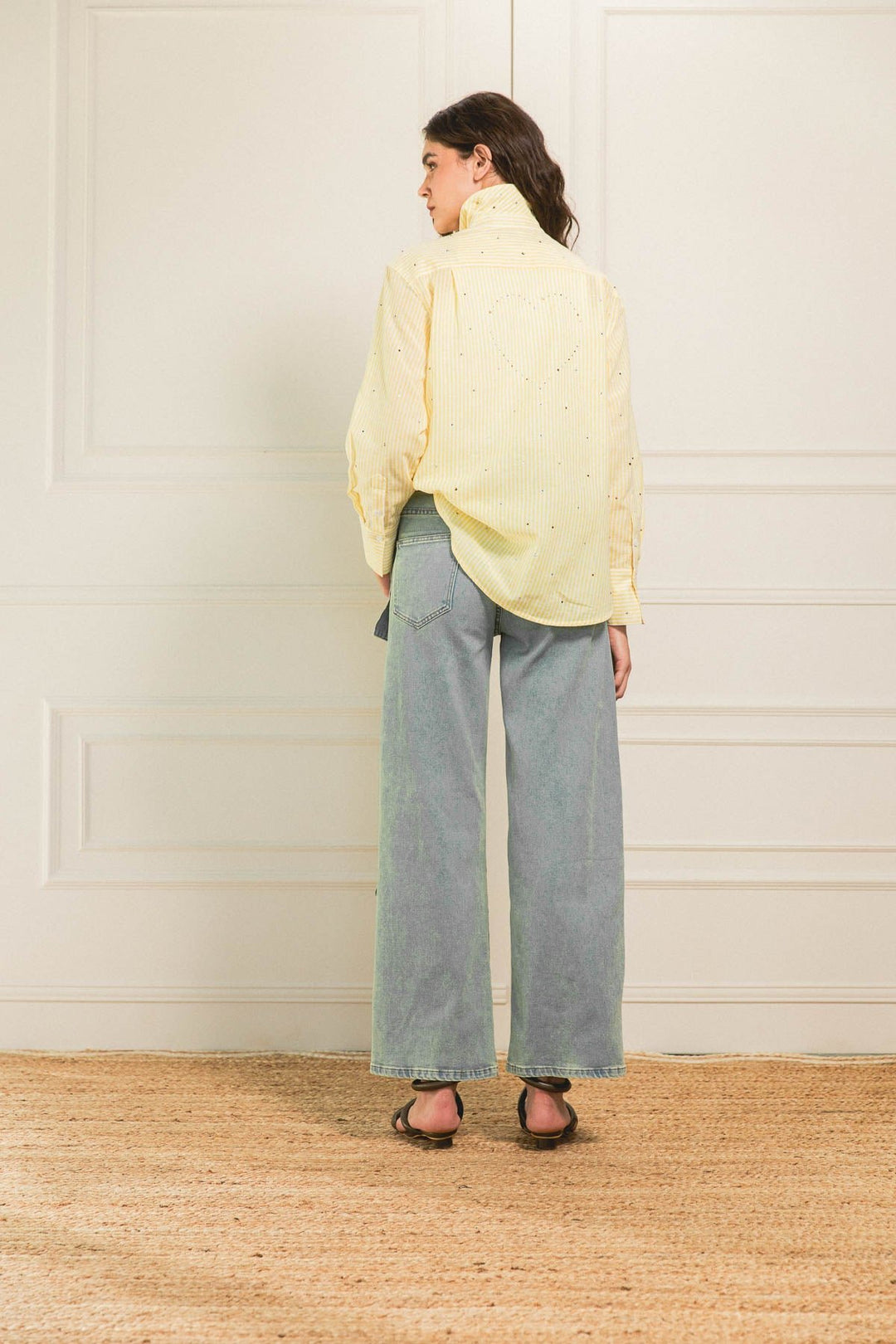 Camisa Shiny Heart Butter - Flow