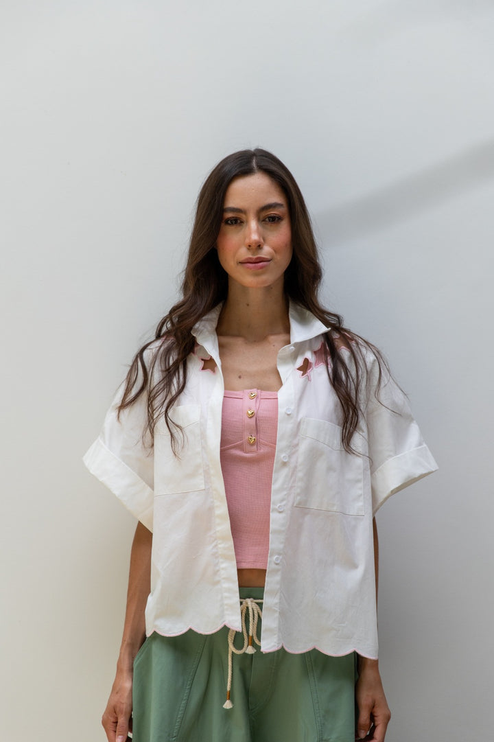 Camisa Starligth Ivory