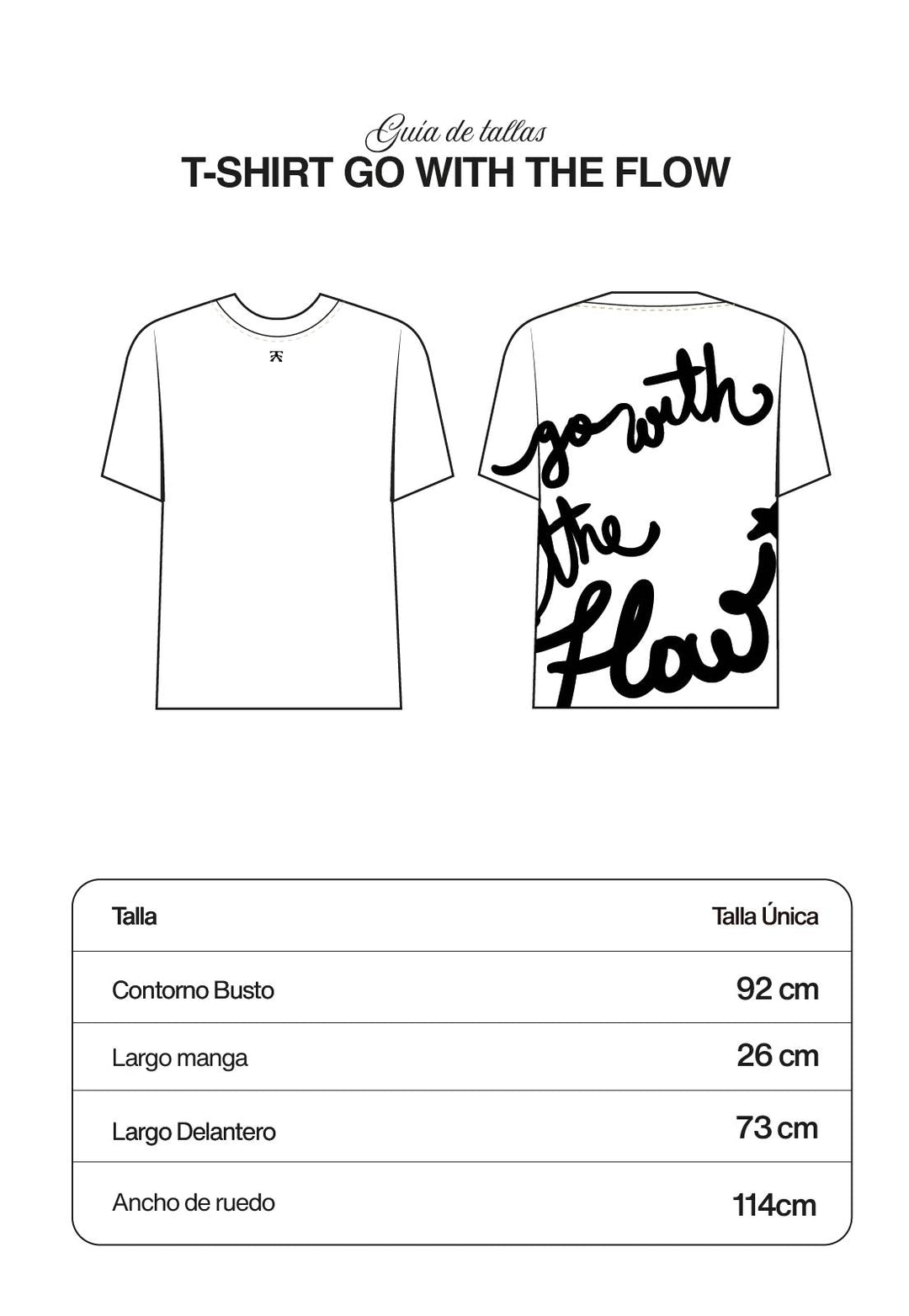 Camiseta Go With The Flow Camel - Flow