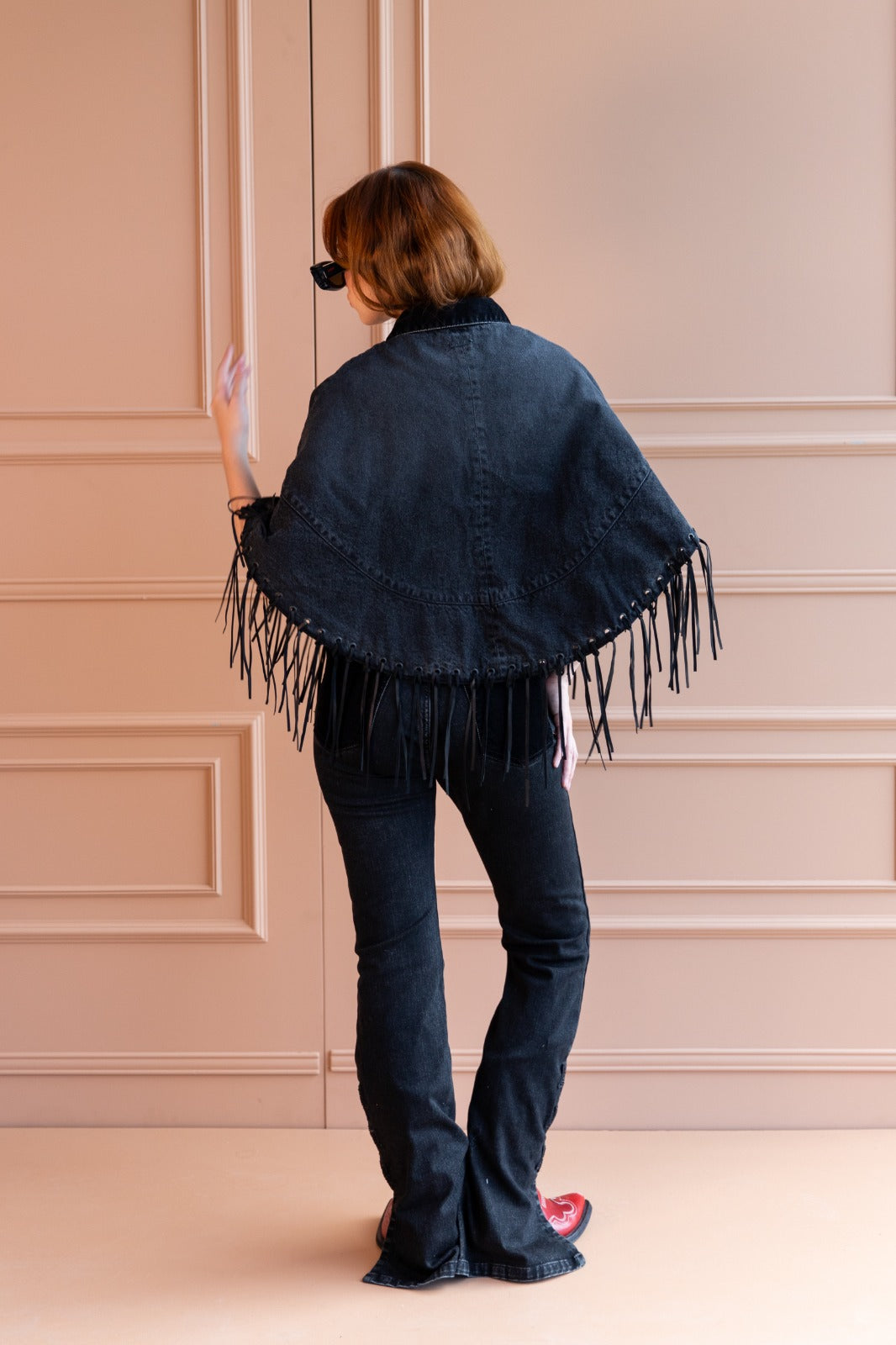 Capa Velvet Denim Leia