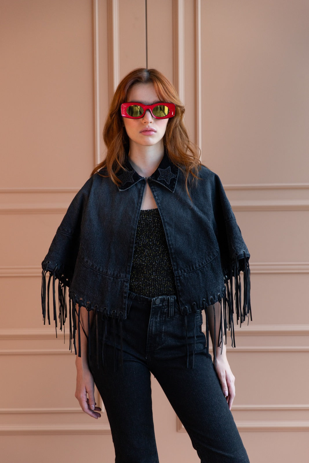 Capa Velvet Denim Leia