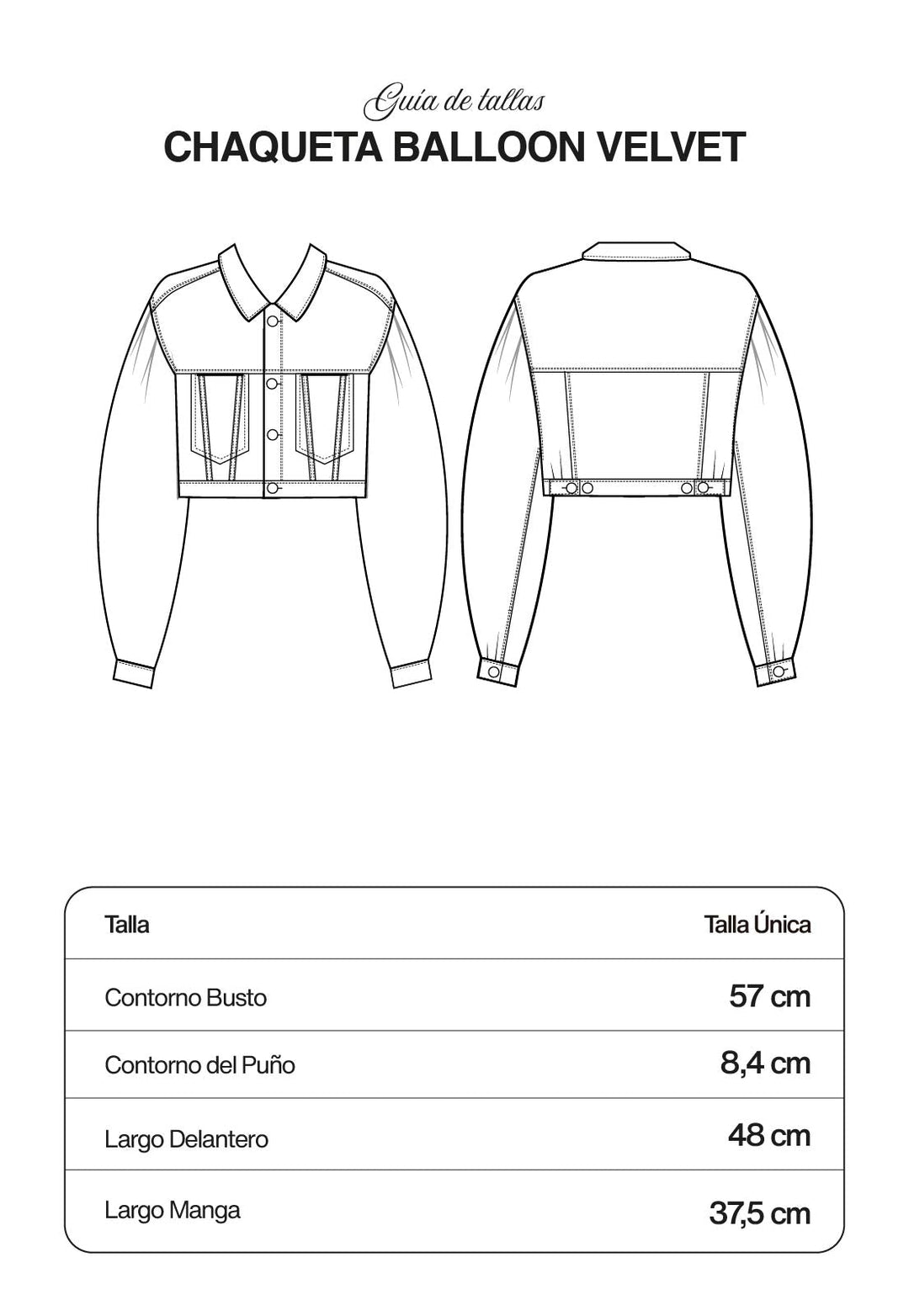 Chaqueta Balloon Velvet Military - Flow