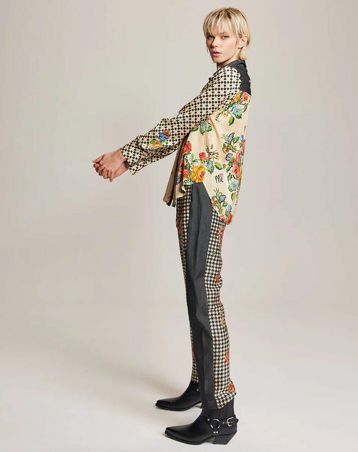 Kai Shirt Combined With Denim