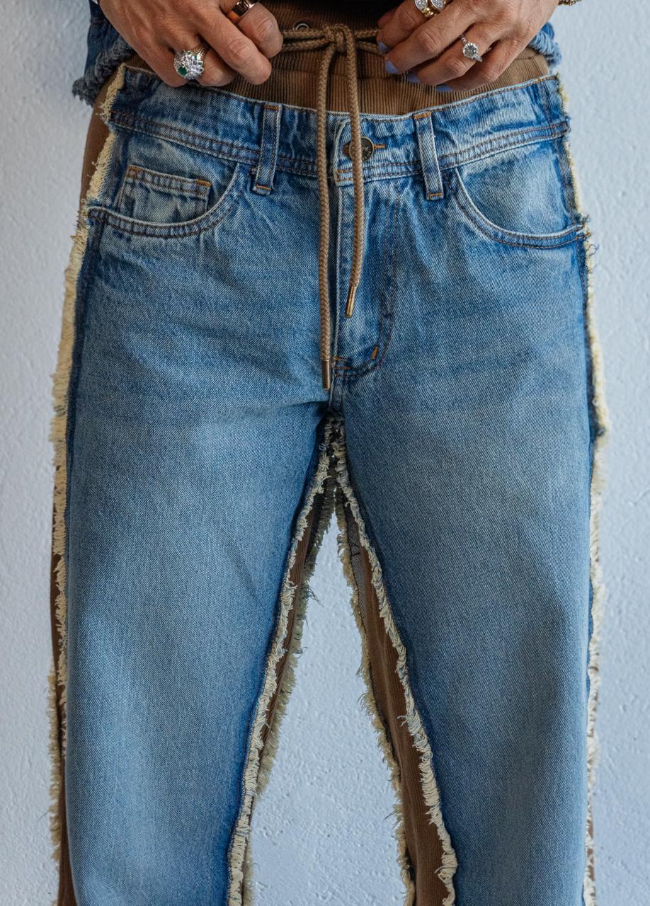Pantalón Denim Jogger
