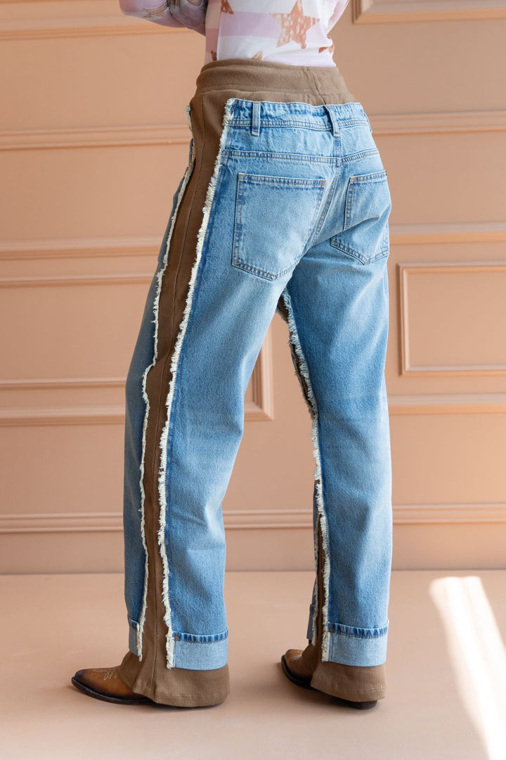 Pantalón Denim Jogger