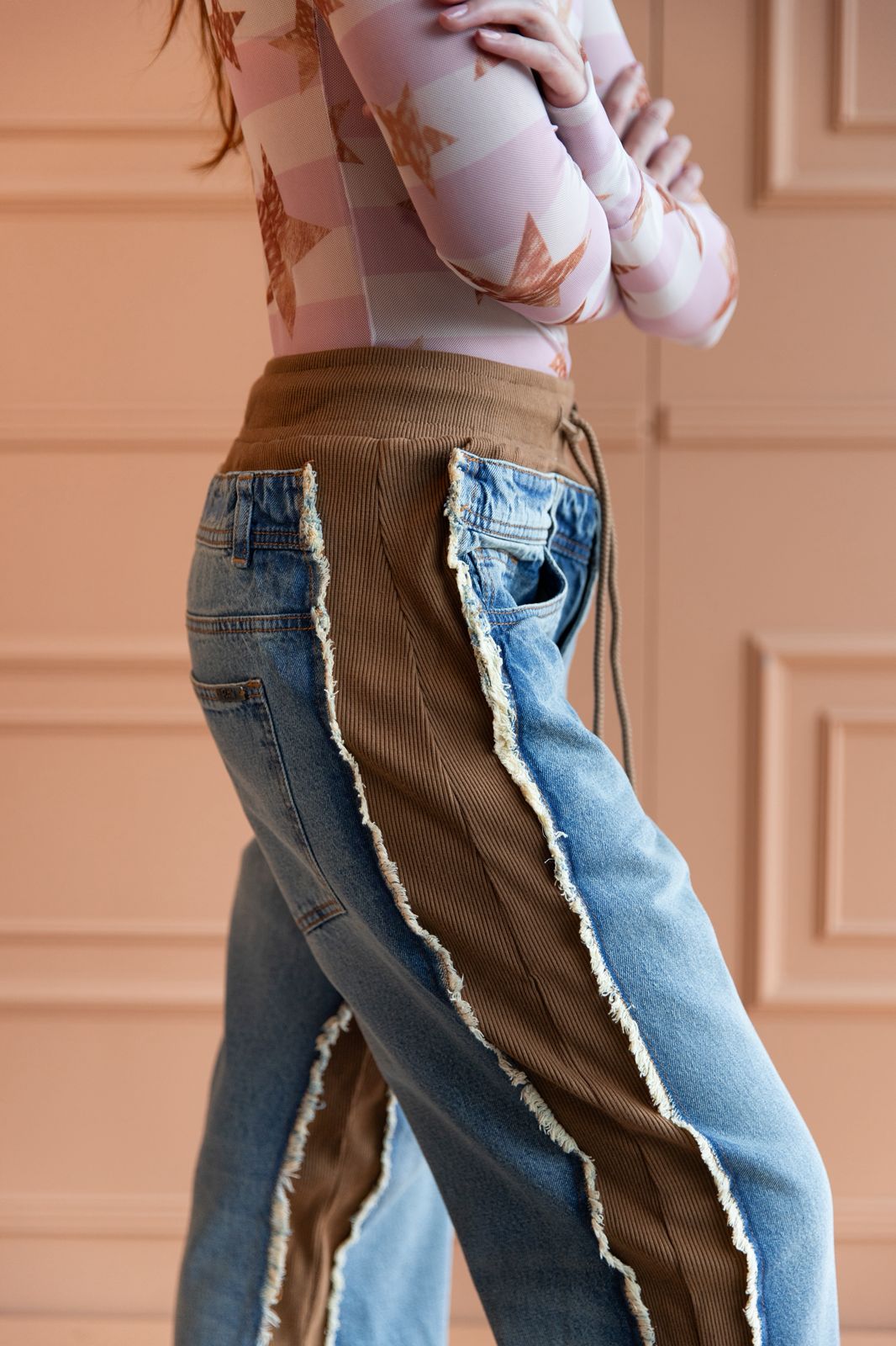Pantalón Denim Jogger