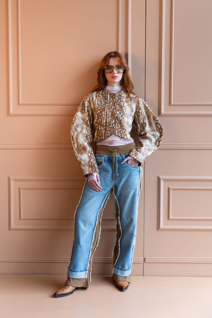 Pantalón Denim Jogger