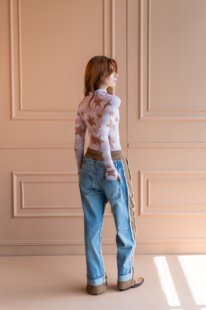 Pantalón Denim Jogger