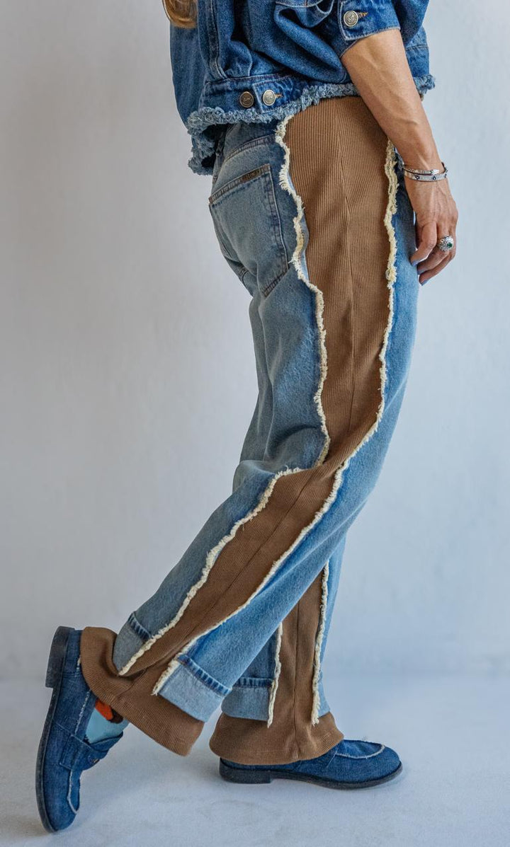 Pantalón Denim Jogger