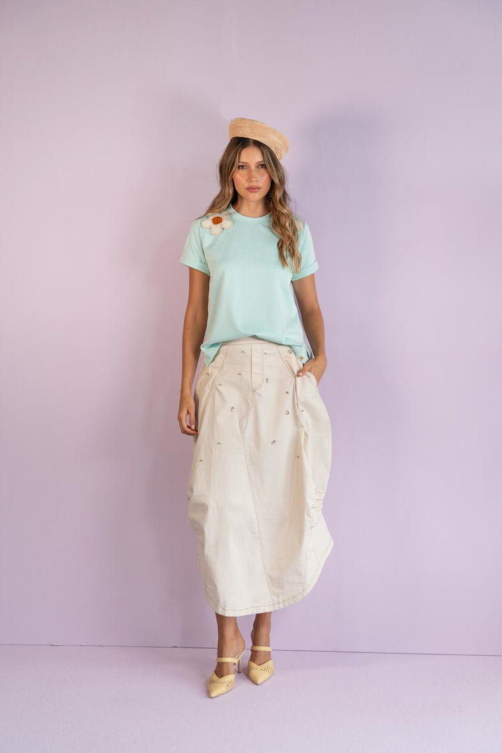 Falda Breeze Gems Ivory - Flow