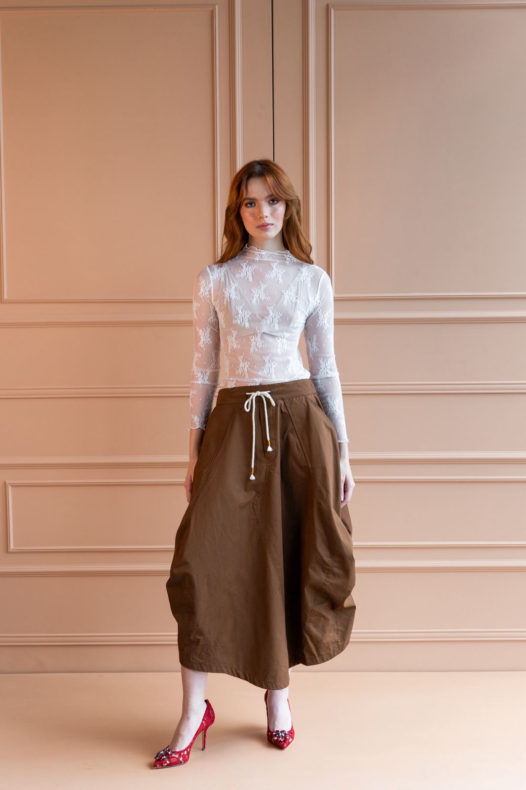 Falda Breeze Mocca