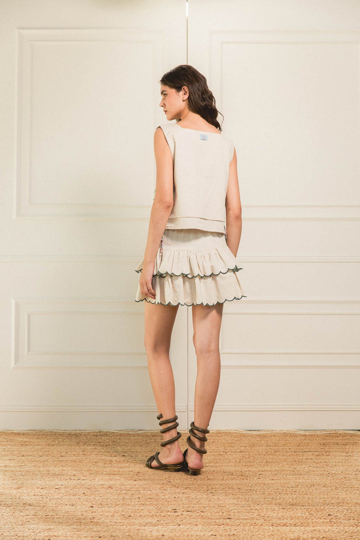 Falda Lino Greenhouse - Flow