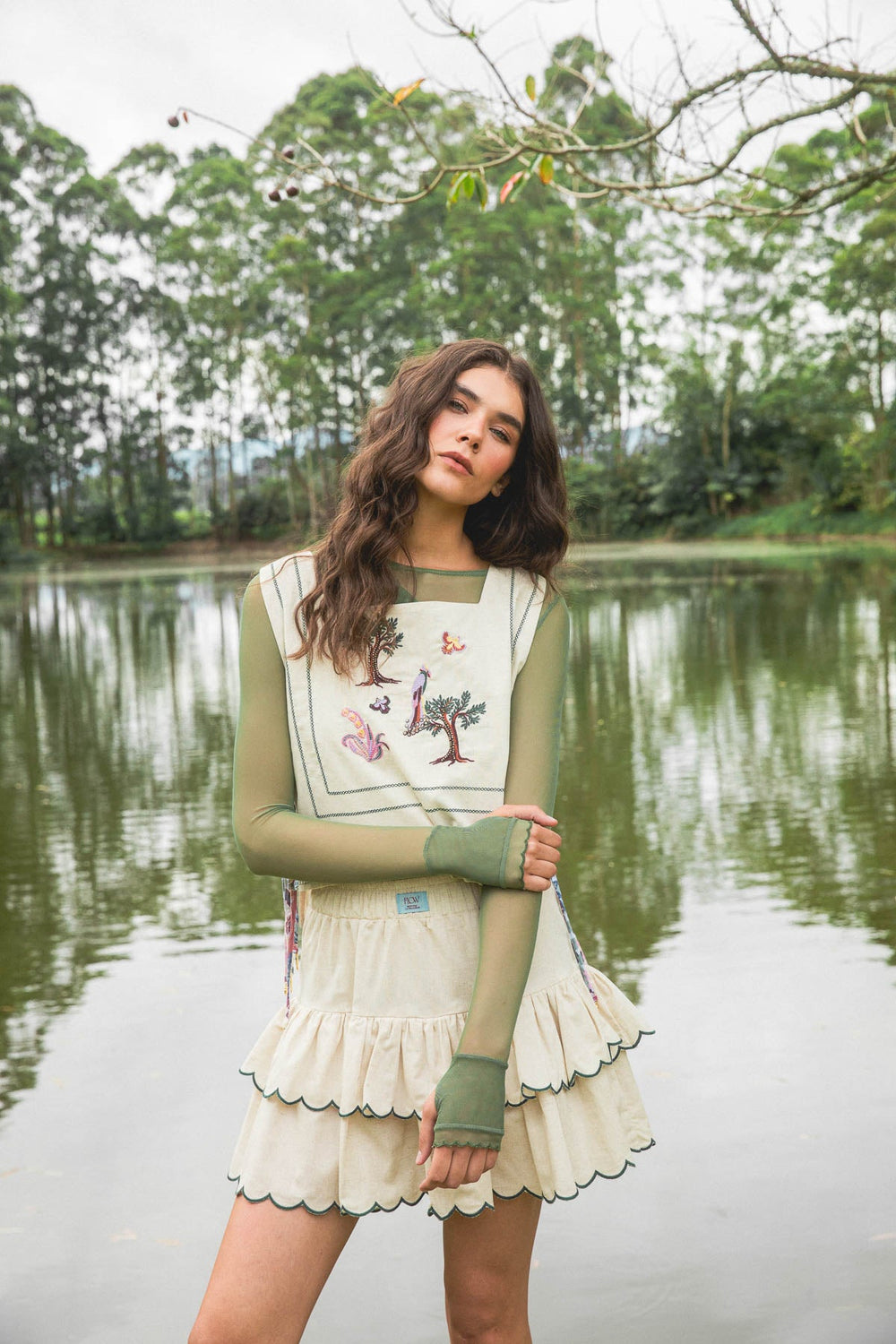 Falda Lino Greenhouse - Flow